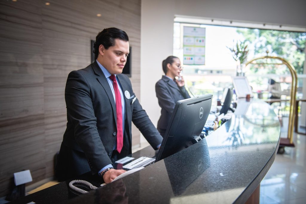 receptionist, man, hotel, work, attention, reception, lobby, person, necktie, employee, company, professional, assistance, receptionist, receptionist, receptionist, receptionist, receptionist, hotel, reception